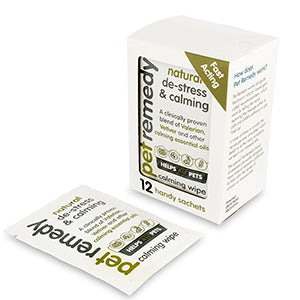 Pet Remedy Calming Wipes 12 Pack