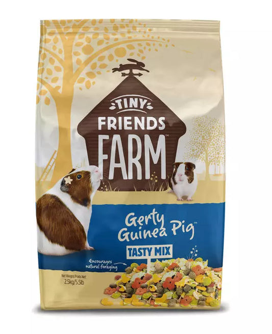 Supreme Tiny Friends Farm Gerty Guinea Pig Tasty Mix 850g