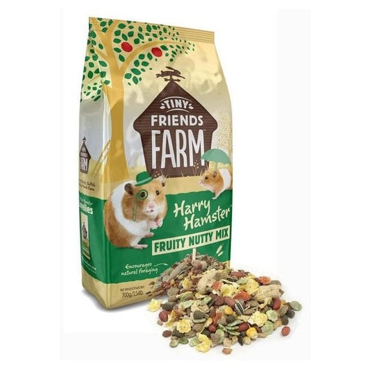 Tiny Friends Farm Harry Hamster Fruity Nutty Mix, 700g